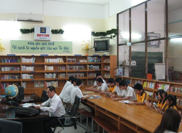 Thư viện Trường THCS và THPT Duy Tân