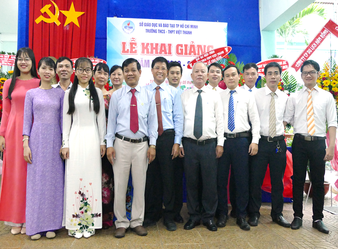 Lễ Khai Giảng tại Trường THCS và THPT Việt Thanh